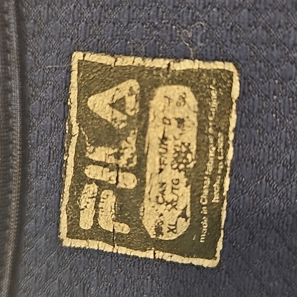 💚 Men’s Fila Blue Top - XL - Picture 5 of 6